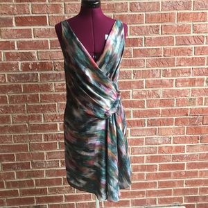 Rachel Roy Faux Wrap Dress, Medium